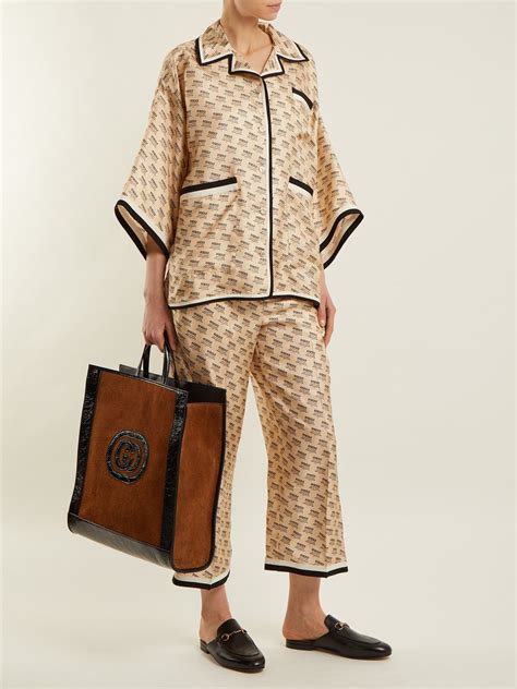 gucci lounge wear|Gucci pajamas for women.